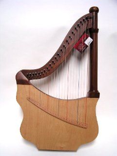 Roosebeck Lute Harp: Musical Instruments