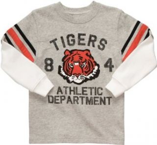 Carter's Infant Layered Athletic Shirt   Tigers Athletic Department 12 Months: Infant And Toddler T Shirts: Clothing