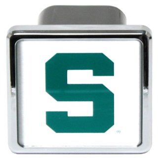 Michigan State Football Spartan Logo Metal Hitch Cover 2" Hitch Receiver Automotive