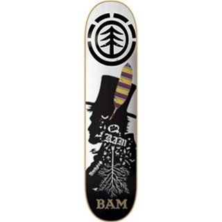Element BAM FEATHER Fiberlight Skateboard Deck   7.875 : Sports & Outdoors