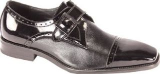 Giorgio Venturi Men's 6298,Black Polished Leather,US 9.5 M: Shoes