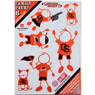 NCAA Oregon State Beavers Family Decals, Small : Sports Fan Decals : Sports & Outdoors