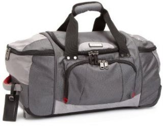 Kenneth Cole Reaction Luggage Take A Hike 22 Inch Wheeled Duffel Bag, Charcoal, Medium: Clothing