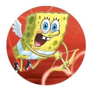 Custom Spongebob Mouse Pad Standard Round Mousepad WP 879 : Office Products