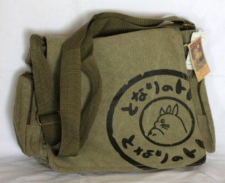Ghibli Anime My Neighbor Totoro Plush BAG Lovely canvas Bag Side of the bag: Clothing
