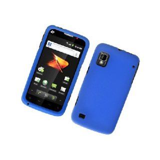 ZTE Warp N860 Blue Hard Cover Case Cell Phones & Accessories