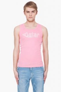 G star Men's Climber Tank Top Pink (XL) at  Mens Clothing store