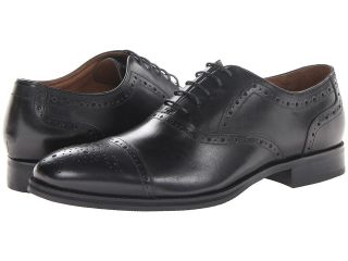 Johnston & Murphy Tyndall Cap Toe Mens Lace Up Cap Toe Shoes (Black)
