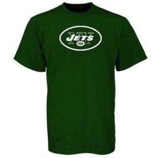NFL Men's New York Jets T Shirt Logo Premier Tee Shirt, (BLACK 2X LARGE): Everything Else