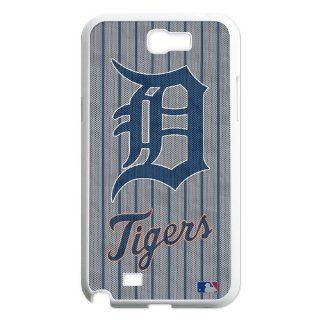 Custom Detroit Tigers Back Cover Case for Samsung Galaxy Note 2 N7100 N1150 Cell Phones & Accessories