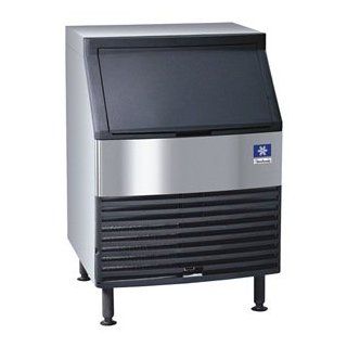 Manitowoc Undercounter Ice Machine   220 Lb Production Ice Maker   Stores 80 Lbs   26" Wide   Full Dice   Water Cooled   115 Volts   QD 0213W: Appliances