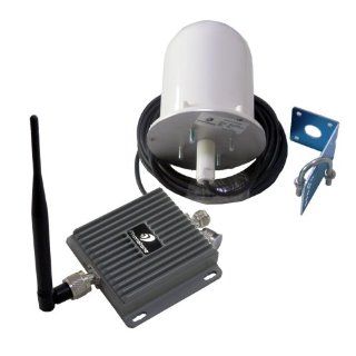 850MHz/1900MHz Dual Band PCS 2G GSM/3G 65db Mobile Cell phone signal Repeater Booster Amplifier With wireless Indoor Antenna And Outdoor Omni directional Tubular Antennas For Home Or Office Large Coverage: Cell Phones & Accessories