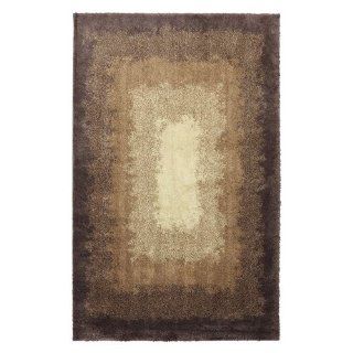 Shaggy Vibes Hot Fudge Abstract Central Park Rug Rug Size: 10' x 14'   Area Rugs