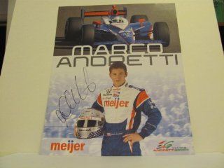 Marco Michael Andretti   INDY   Racing Photo Card (8.0 in. x 10.0 in.) / (Indy   Car #26) : Prints : Everything Else