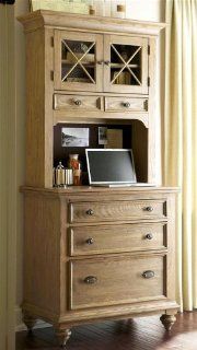Coventry Personal Workstation (Weathered Driftwood)  Office Workstations 