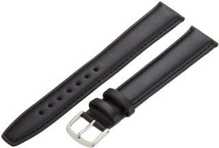 Hadley Roma Men's MSM881XA 200 20 mm Black Oil Tan Leather Watch Strap: Watches