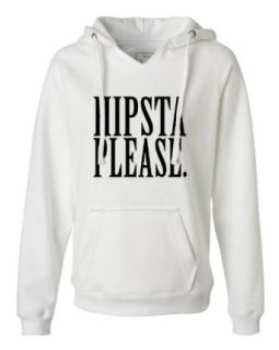 Womens Hipsta Please Hipster Please Deluxe Soft Fashion Hooded Sweatshirt Hoodie: Novelty Athletic Sweatshirts: Clothing