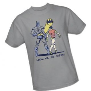 No Capes!    Batman    DC Comics Youth T Shirt, Youth Small: Clothing