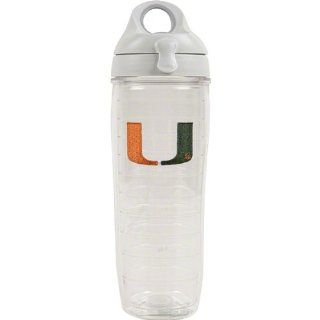 NCAA Tervis Tumbler Miami Hurricanes 24oz. Water Bottle : Sports Fan Coffee Mugs : Sports & Outdoors
