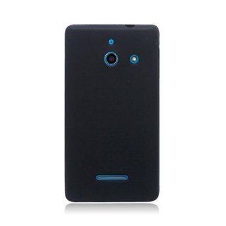 For Straight Talk Huawei H883G Ascend W1 Soft Silicone SKIN Cover Case Black: Everything Else