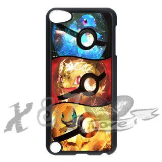 PokeBall & Pokemon Ball & Pikachu & mewtwo & Mew & charmander & squirtle & bulbasaur X&TLOVE DIY Snap on Hard Plastic Back Case Cover Skin for iPod Touch 5 5th Generation   883: Cell Phones & Accessories