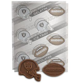 NFL Oakland Raiders Candy Mold (Pack of 2): Sports & Outdoors