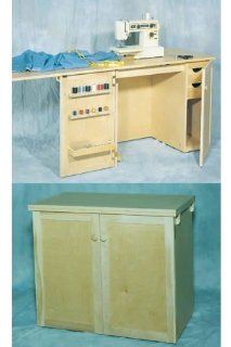 Sewing Cabinet, Plan No. 887 (Woodworking Project Paper Plan)   Indoor Furniture Woodworking Project Plans  
