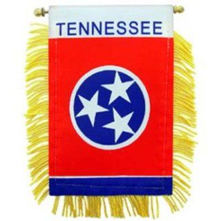 Tennessee State Flag Mini Banner 3" x 5" : Outdoor Flags : Patio, Lawn & Garden
