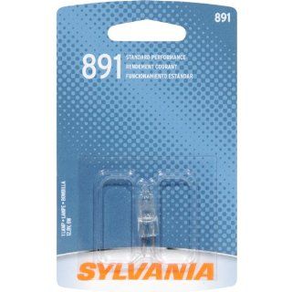 Sylvania 891 Standard Halogen Fog Lamp, (Pack of 1): Automotive