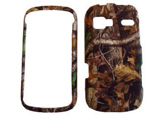 LG EXPRESSION C395C TREE OAK CAMO HUNTER RUBBERIZED HARD COVER CASE SNAP ON: Cell Phones & Accessories