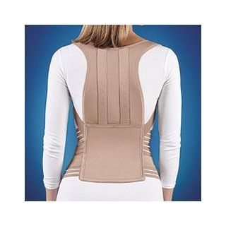 FLA 16 900600 Posture Control Brace Back Support Beige LATEX FREE LARGE Health & Personal Care