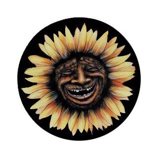 Sunflower Face Spare Tire Cover: Automotive