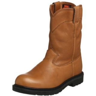 WORX by Red Wing Shoes Men's 5455 10" Pull on Boot,Brown,9.5 M: Shoes