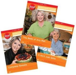 Paula's Home Cooking Volume 4 6 DVD Box Set Collection: Complete Sweets (3 DVD Set), The Belle of Any Ball (3 DVD Set), and It Ain't Just Grits (3 DVD Set): Paula Deen, Jamie Deen, Bobby Deen, Deen Family, Food Network, Complete Sweets The Belle of