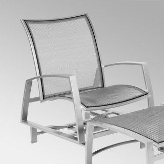 Woodard Wyatt Flex Alumimum Spring Lounge Chair : Patio Lounge Chairs : Patio, Lawn & Garden