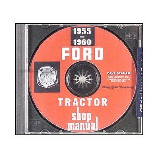 CD 1955 1960 Ford 600 thru 901 series Tractor Repair Shop Manual: Ford: Books