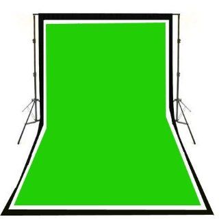 ePhoto Photo & Video Studio Black, White & Chromakey Green Screen, 6x9 Feet Muslin Backdrops with Support System and Bag 901+6x9BWG : Photo Studio Backgrounds : Camera & Photo