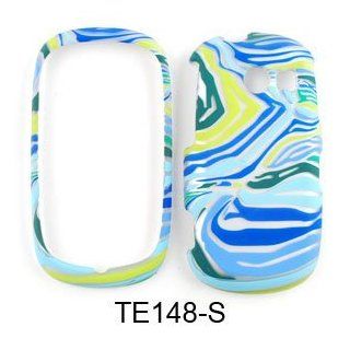 Samsung Flight 2 A927 Blue/Green Zebra Print Hard Case/Cover/Faceplate/Snap On/Housing/Protector: Cell Phones & Accessories