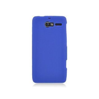 Motorola Droid RAZR M XT907 Blue Soft Silicone Gel Skin Cover Case Cell Phones & Accessories
