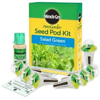 Miracle Gro AeroGarden Salad Greens Seed Pod Kit (7 Pod) : Vegetable Plants : Patio, Lawn & Garden