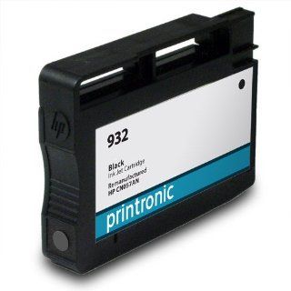 Printronic Compatible Ink Cartridge Replacement for HP 932 HP932 (1 Black) for OfficeJet 6100 6600 6700 7110 7610: Electronics