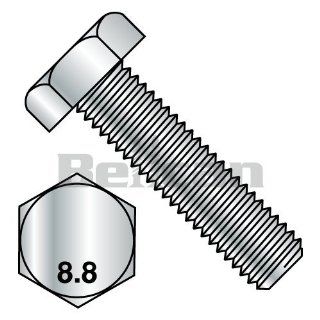 Bellcan BC M1245D9338 Din 933 8.8 Metric Fully Threaded Cap Screw Zinc M12 X 45 (Box of 200): Hex Bolts: Industrial & Scientific