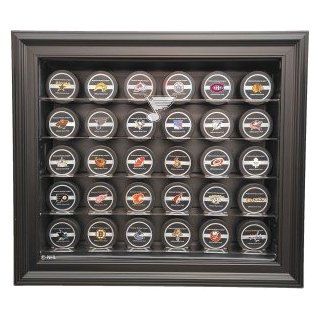St. Louis Blues 30 Puck Cabinet Style Display Case, Black : Sports Related Display Cases : Sports & Outdoors