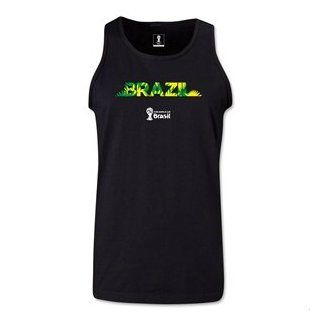 FIFA World Cup 2014 Brazil 2014 FIFA World Cup Brazil(TM) Men's Palm Tank Top (Black): Clothing