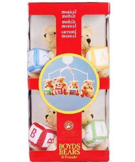 Boyds Bears and Friends Baby CRIB MUSICAL MOBILE : Crib Bedding : Baby