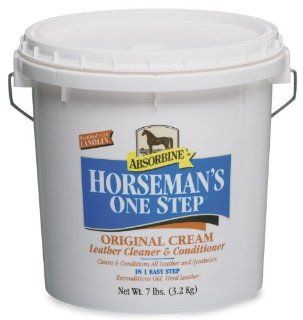 Horsemans One Step Cleaner 15 oz. : Leather Conditioner Saddle : Pet Supplies
