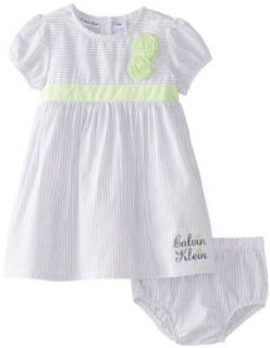 Calvin Klein Baby Girls Infant Dress with Panty Clothing