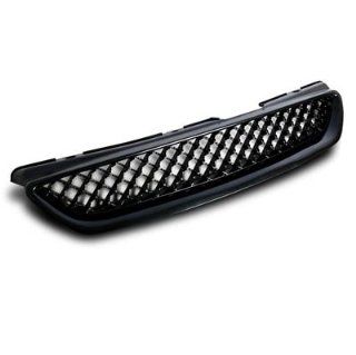 1998 2000 Honda Accord 2DR Coupe Front Mesh Grill Black: Automotive