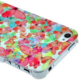 EarlyBirdSavings Colourful Butterfly Hard PC Case Cover Protector for Samsung Galaxy S3 I9300: Cell Phones & Accessories