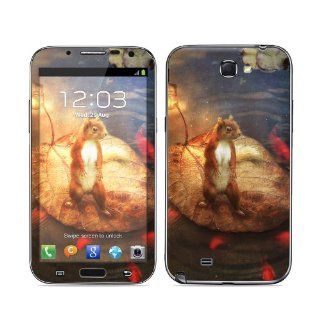 Columbus Design Protective Decal Skin Sticker (High Gloss Coating) for Samsung Galaxy Note II GT N7100 Cell Phone: Cell Phones & Accessories